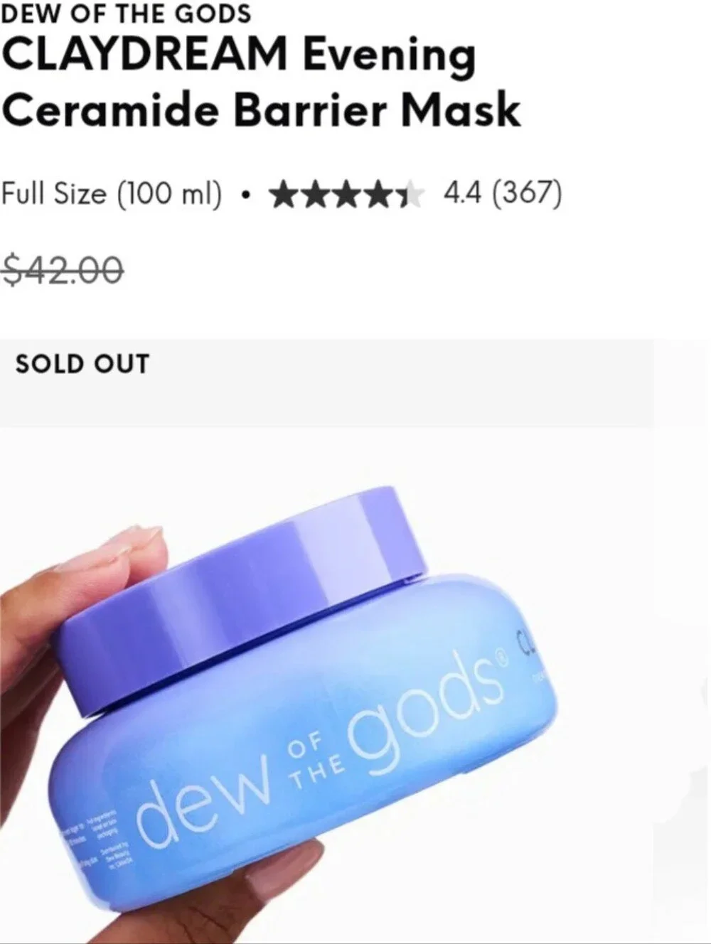Dew Of The Gods brand new